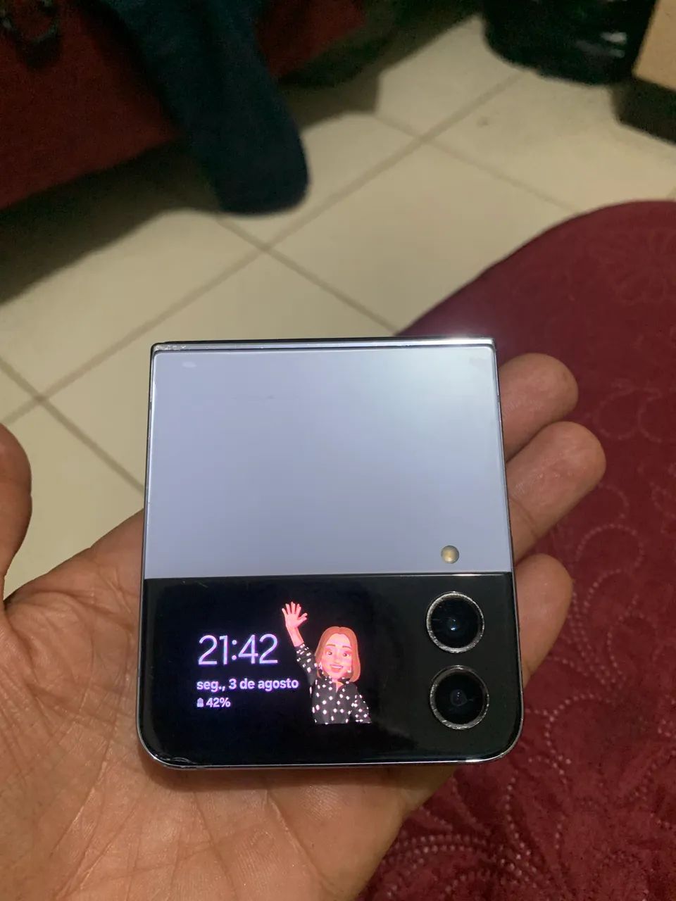 Vendo Samsung ZFlip 4 256GB e 8GB de RAM  - Foto 4