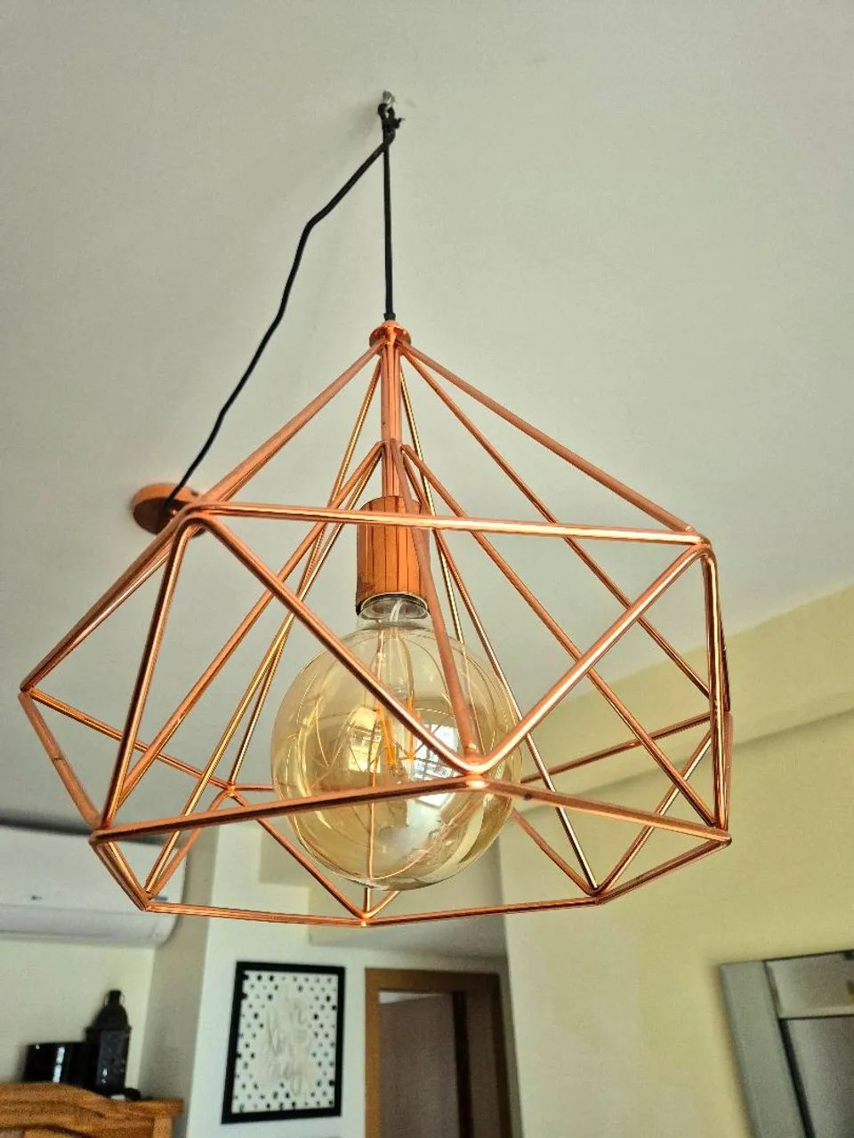 LUSTRE RETRO COBRE - Foto 5