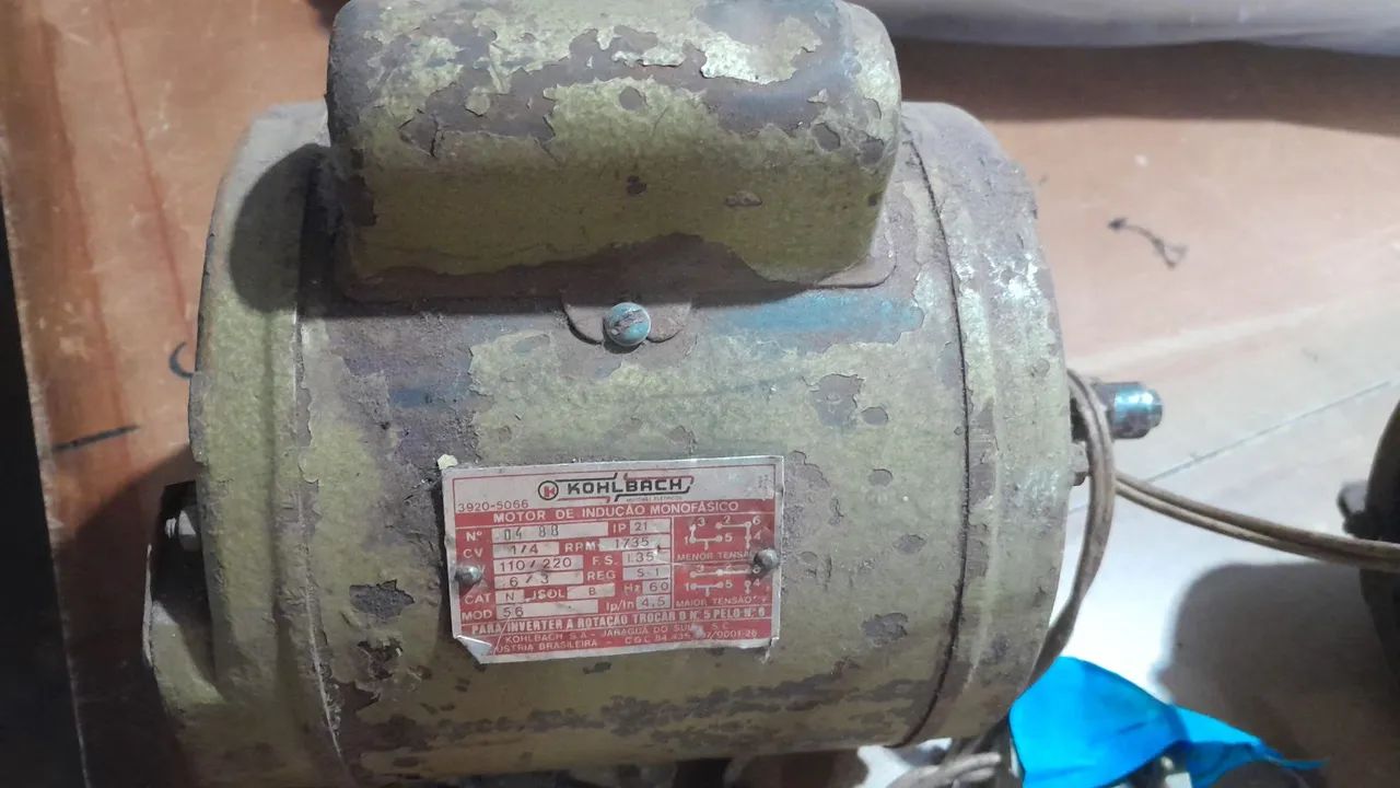 motores elétricos monofasico 
