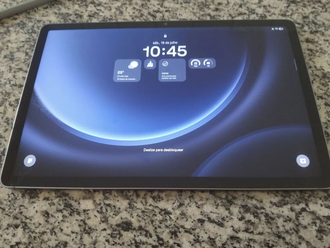 ?Tablet Samsung Galaxy Tab S9 FE - Seminovo na Caixa + Caneta Original - Foto 2