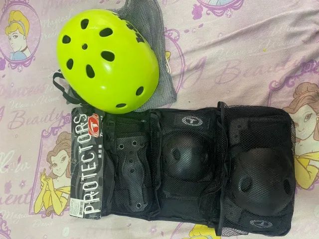 PATINS COM EQUIPAMENTO DE PROTEÇÃO - Foto 3
