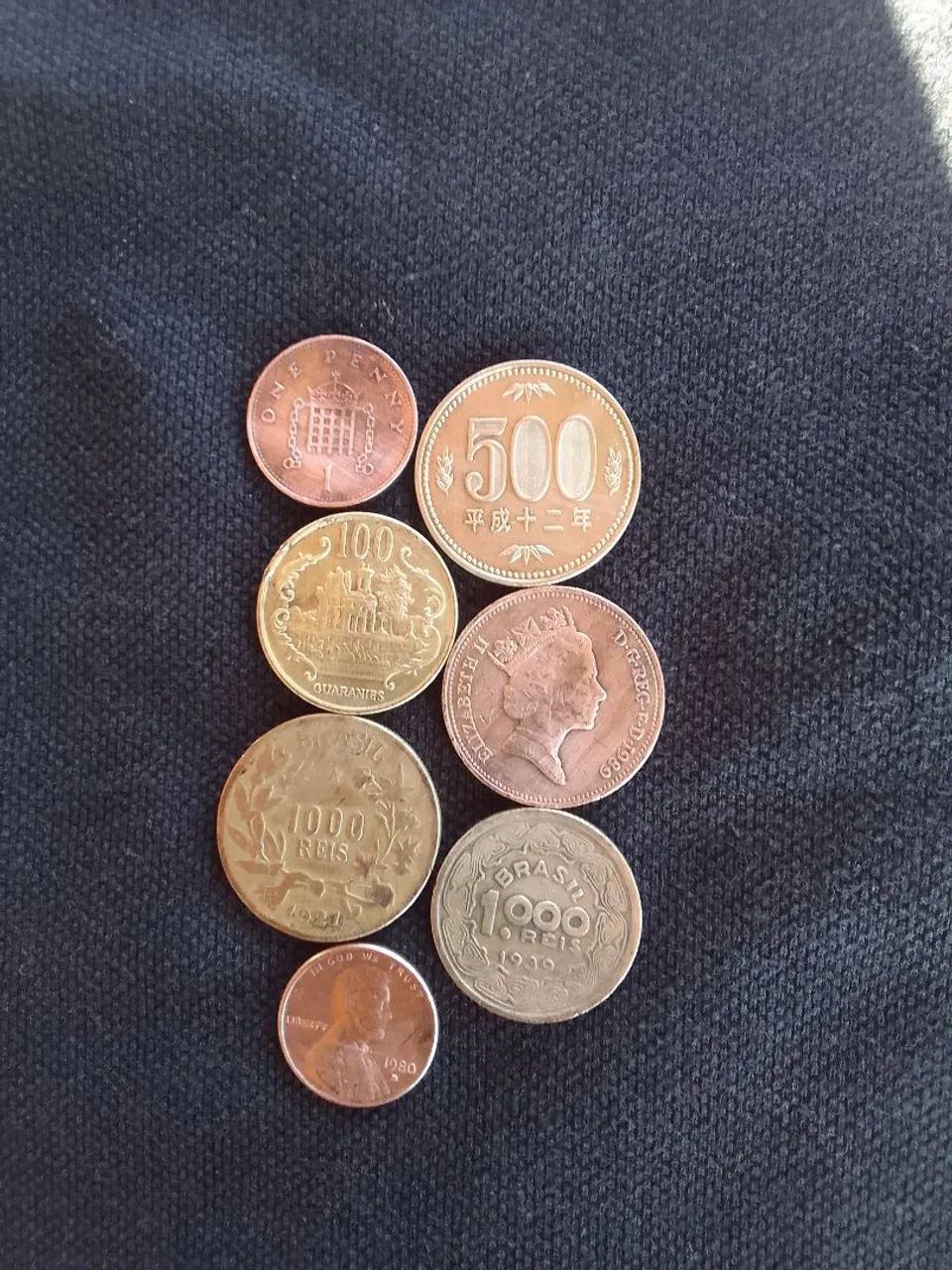 Moedas colecionadores amadores e profissionais 