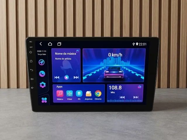 Multimídia 9 polegadas Android  2GB RAM 32GB Nova CarPlay GPS - Foto 2