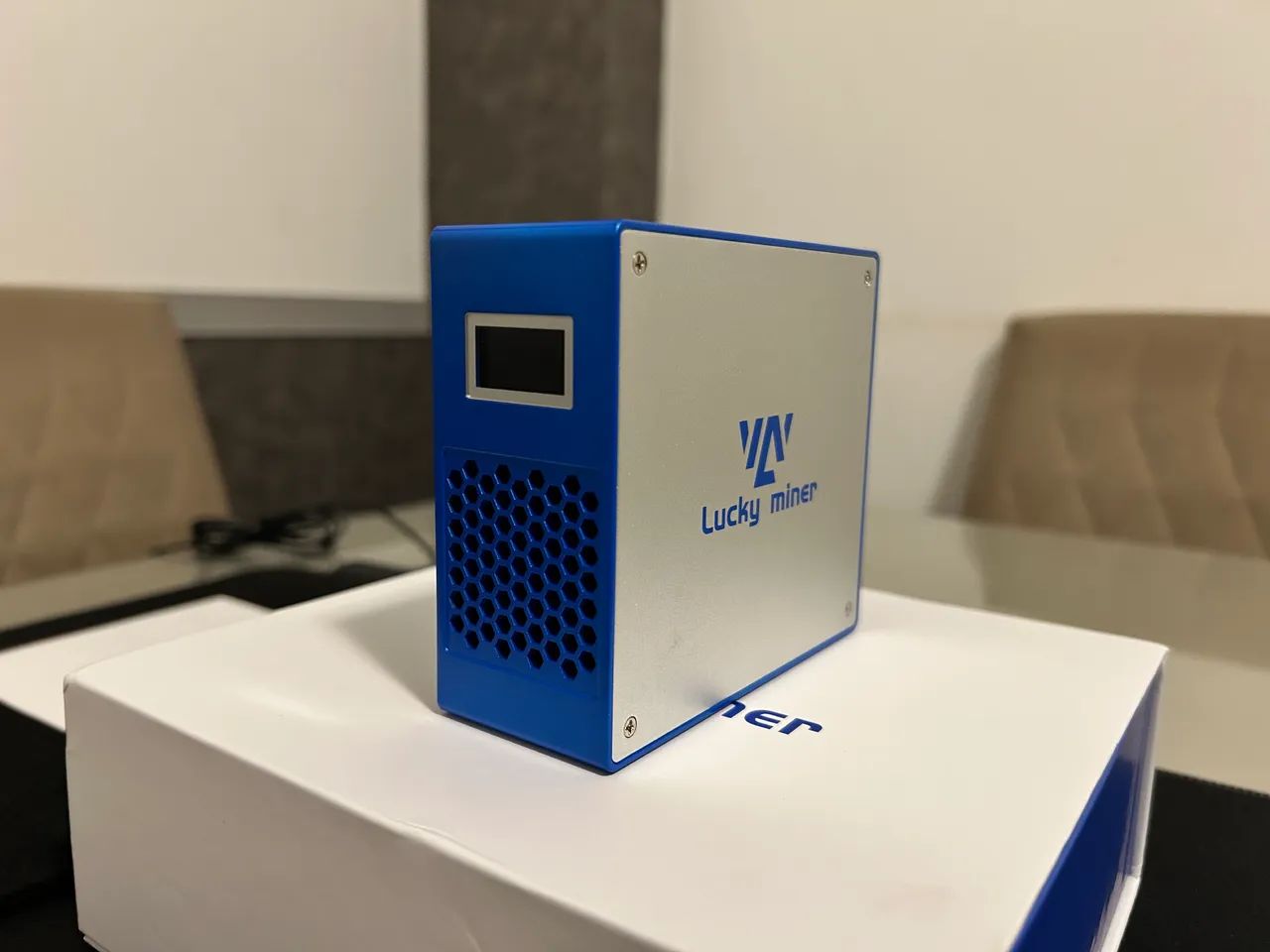 Minerador Lucky Miner LV07 BTC SHA256 ASIC 1TH/s para Mineração Solo de Bitcoin - Foto 2