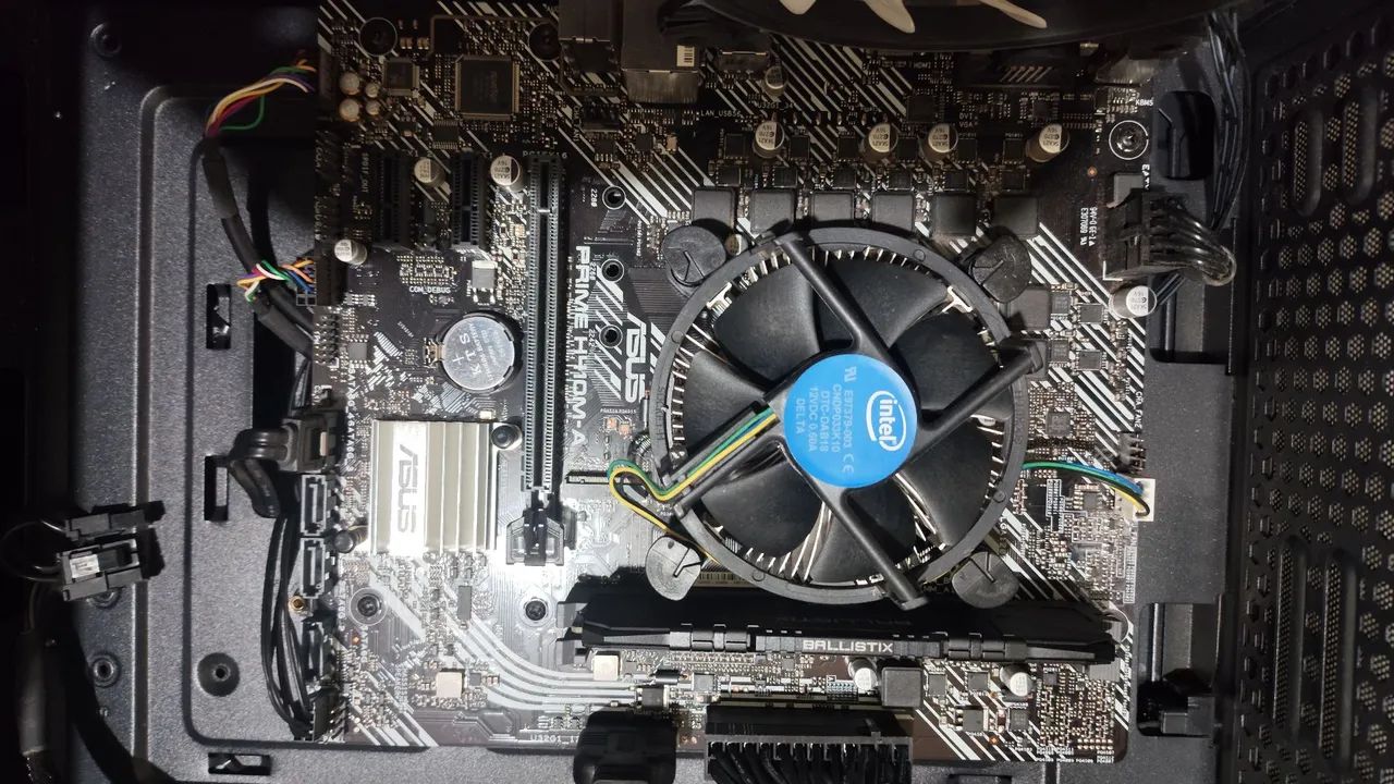 Kit Placa-mãe ASUS Prime H410M-A + Intel Core i3-10100F - Foto 2