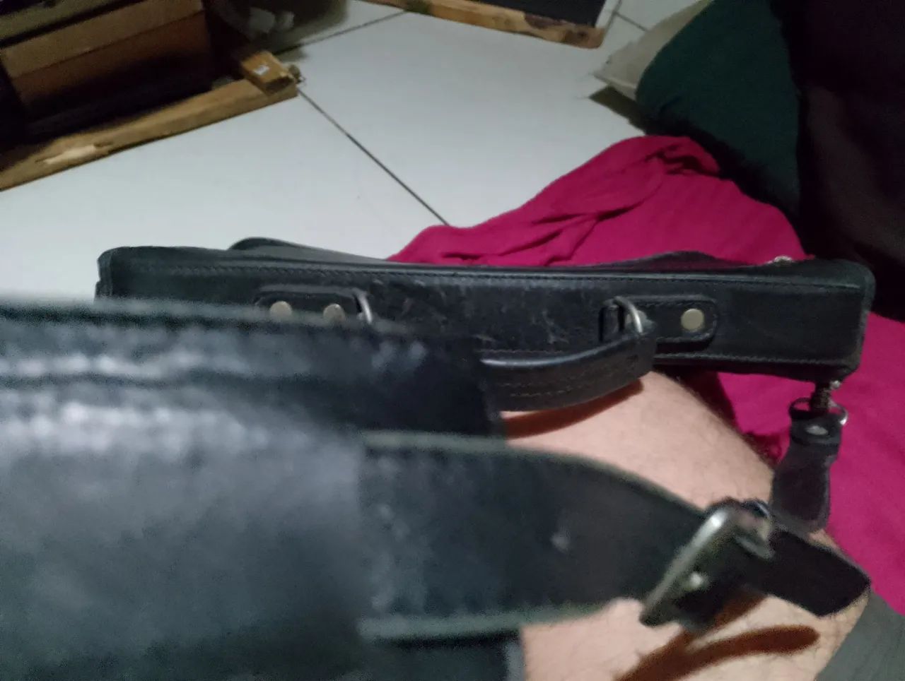 Maleta executiva de couro( pura qualidade) - Foto 5