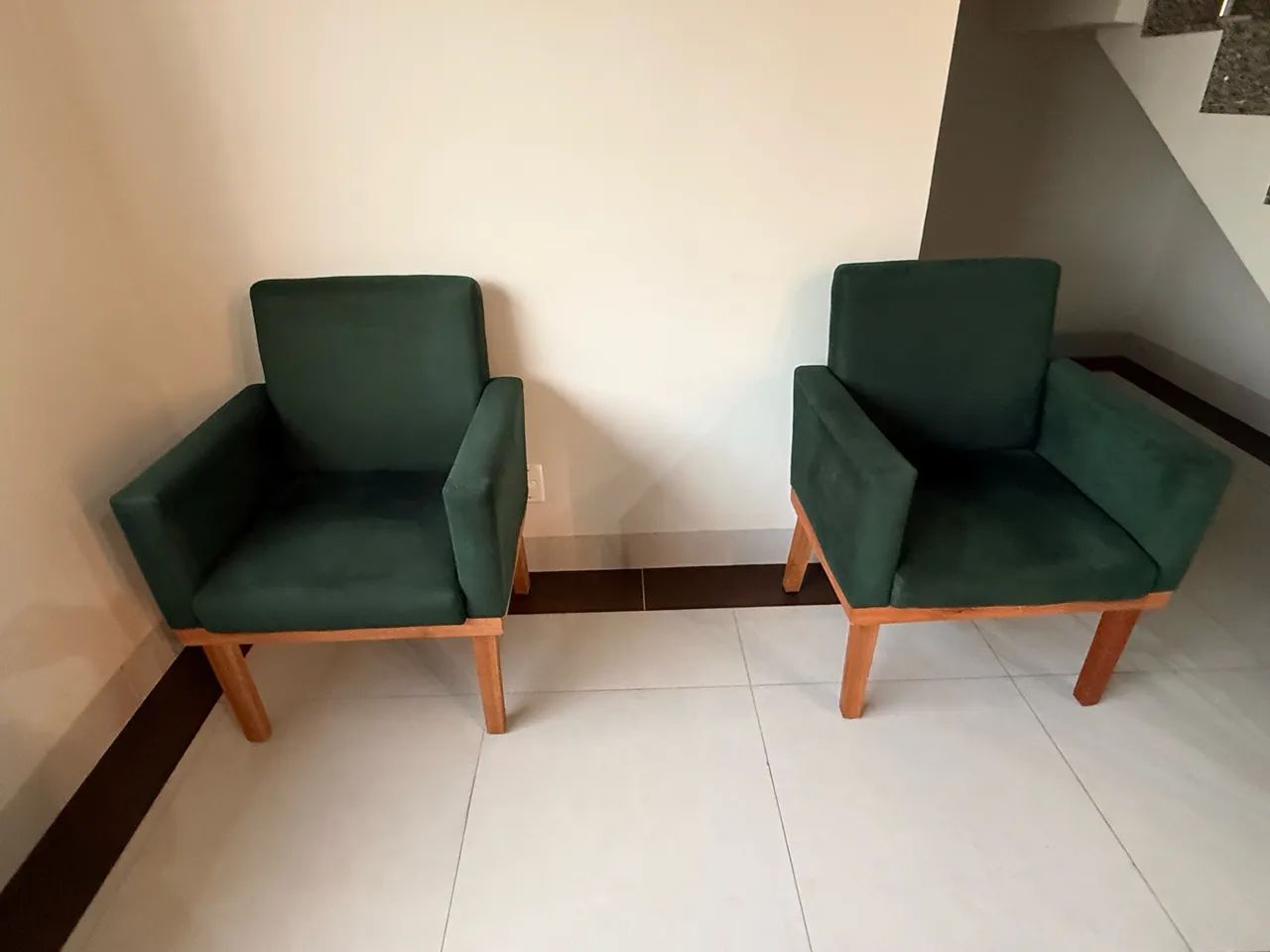 6 Poltrona decorativas verdes - Foto 2