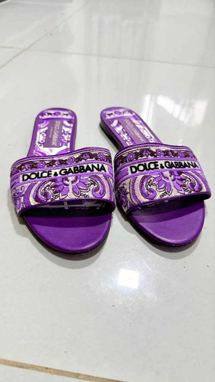 Rasteira Dolce & Cabbana 38 - Foto 3
