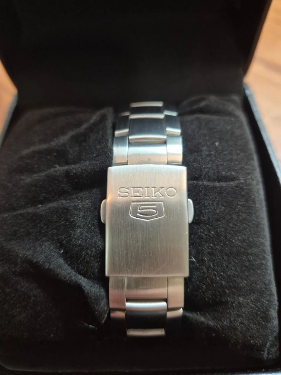Relógio Seiko 5 automático SNK601 prata - impecável - Foto 5