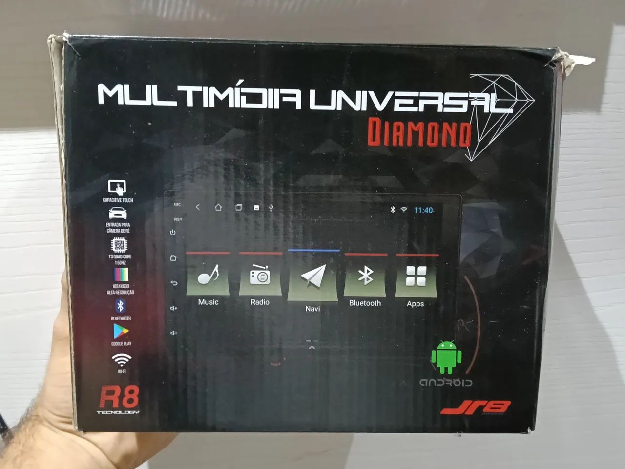 Multimídia android 7pol JR8 - Foto 2