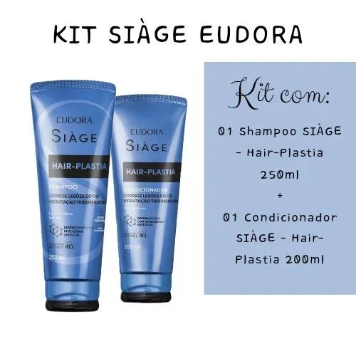 Kit Siàge Eudora Cabelo!!