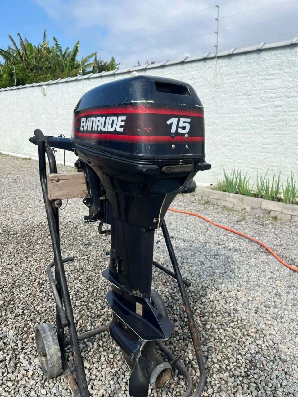 Motor evinrude 15hp ANO 98 - Foto 2