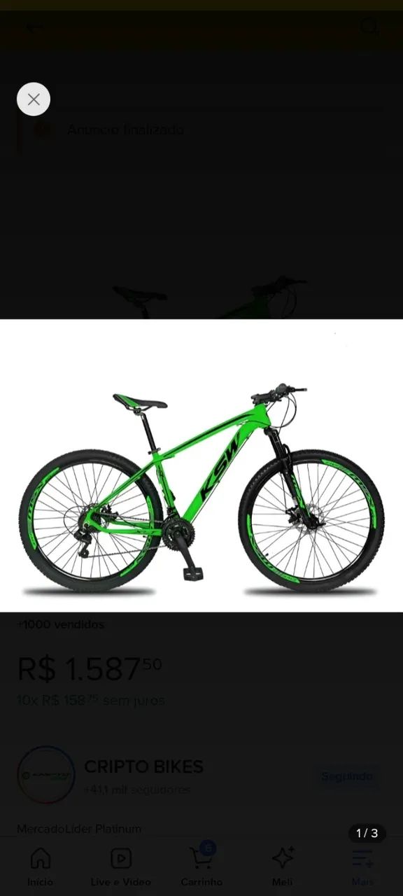 Bicicleta ksw aro 29