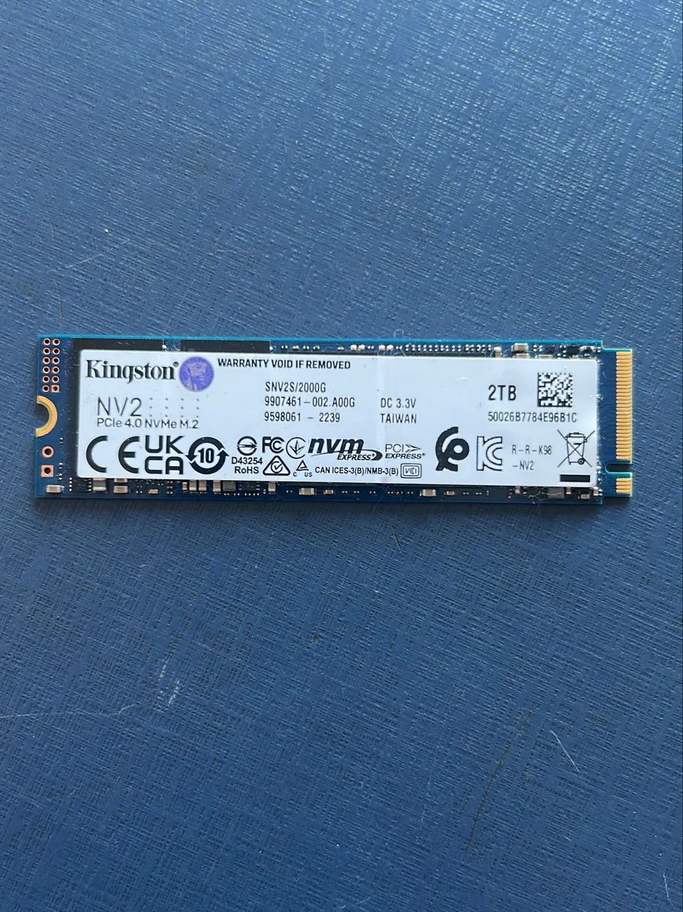 SSD NVME 2TB KINGSTON 