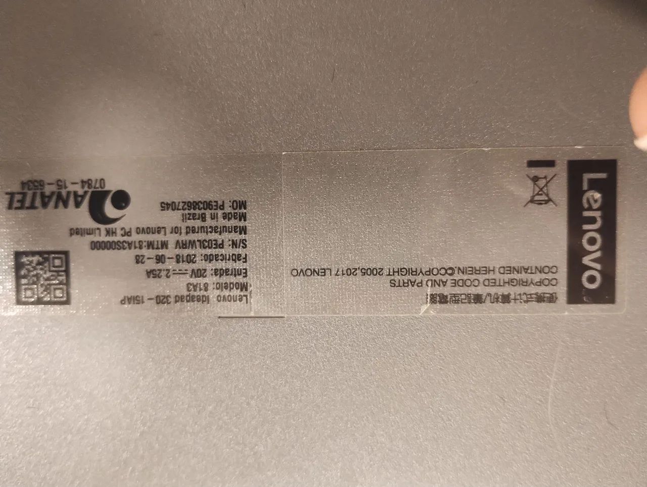 Notebook Lenovo ideapad320 - Foto 3