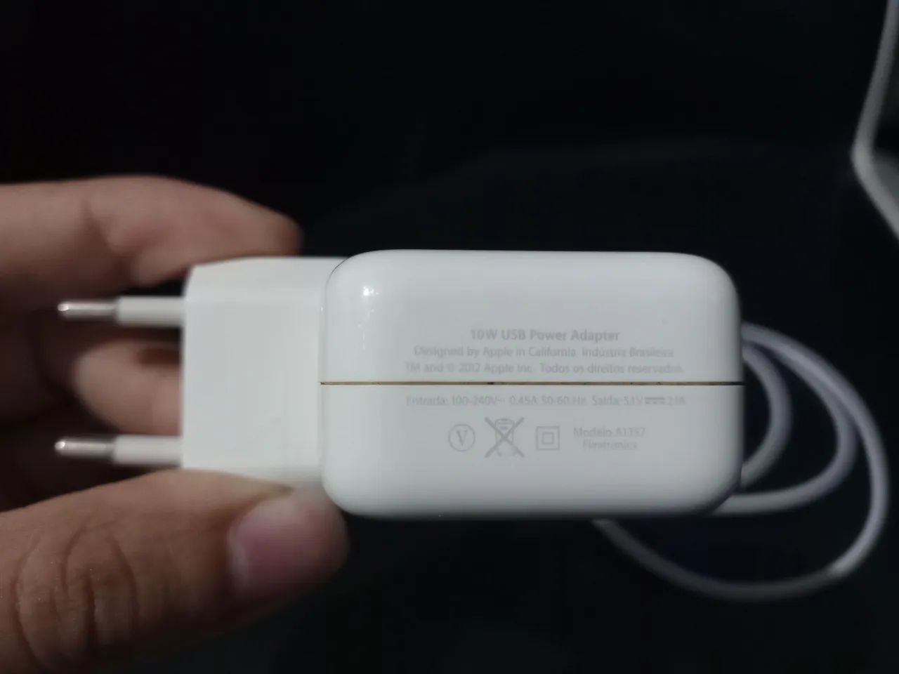 Carregador Apple original com cabo - Foto 2