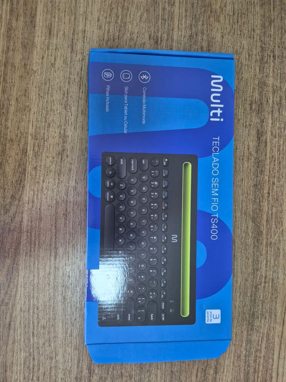 Teclado novo e com 3 anos de garantia