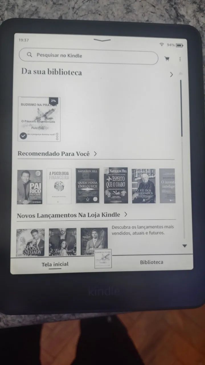 Kindle SA568B Paperwhite de 12ª Geração (16 GB). - Tablets e E