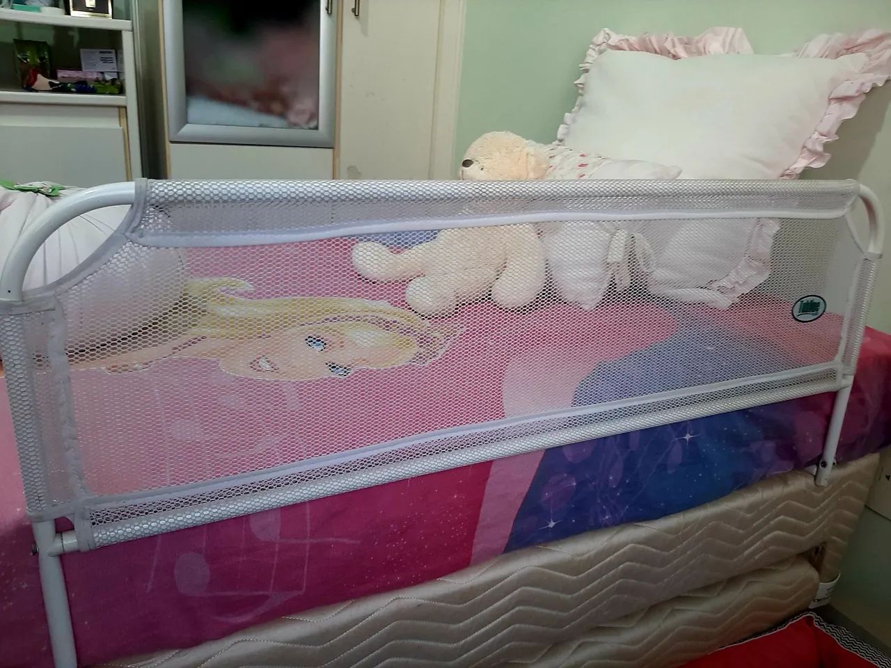 Grade para cama ou sofá   Marca TUBLINE Baby. Serve para quarto de bebês ou de ou idosos  - Foto 4