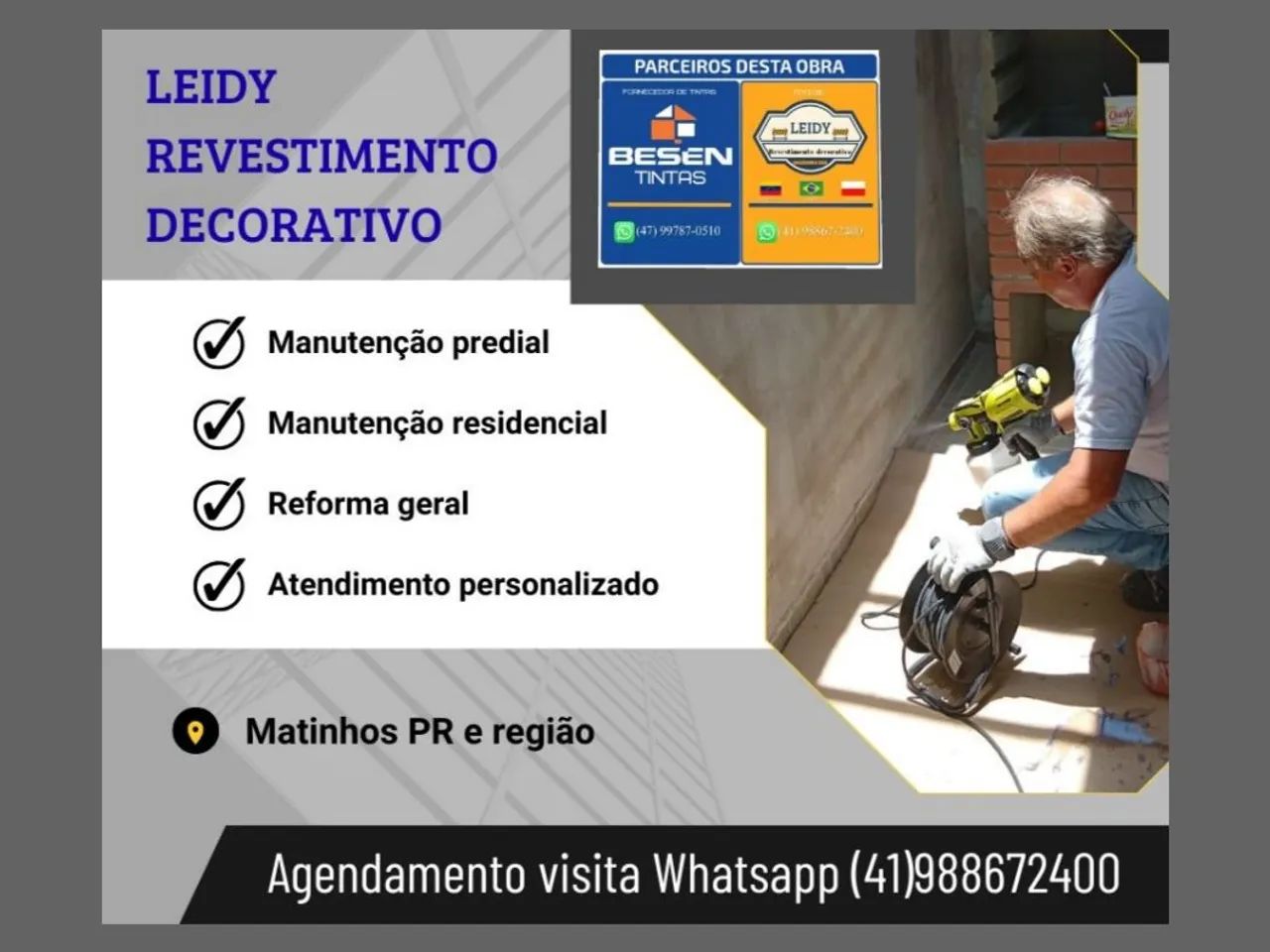 Manutenção predial e residencial 
