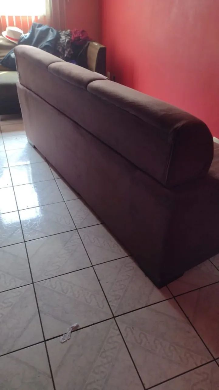 Sofa  3  lugares  estudo  ofertas - Foto 3
