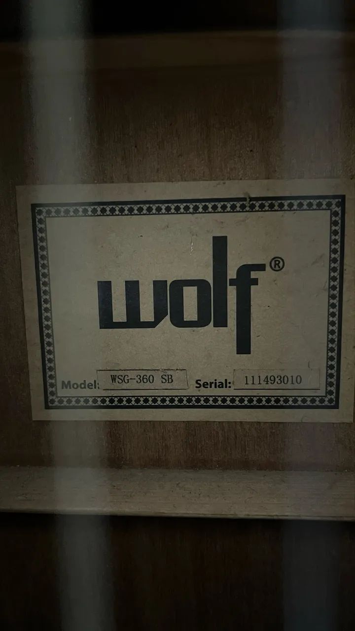 Violão Elétrico Wolf - Foto 2