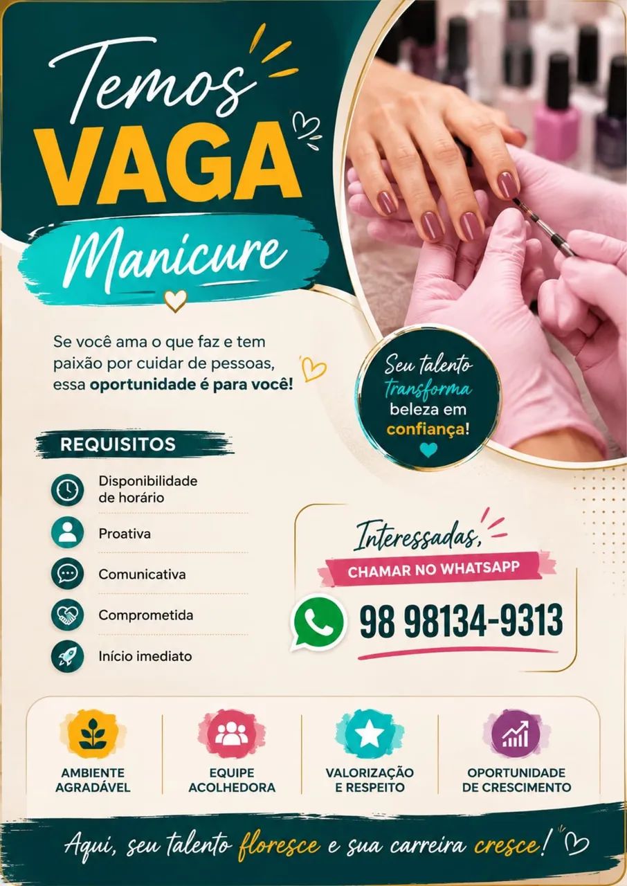 Contrata manicure 