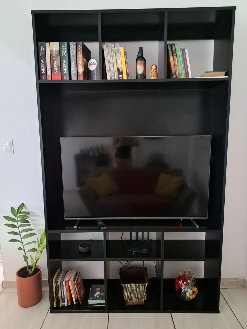 Estante para tv atte 50 polegadas tok stok - Foto 3