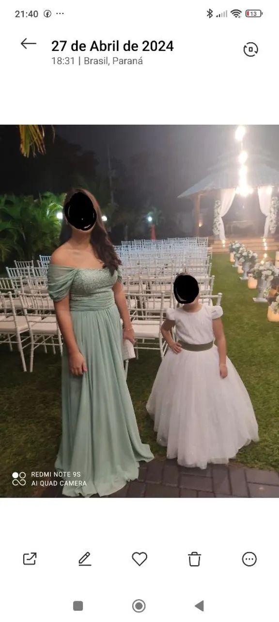 Vendo 3 vestidos de festa 