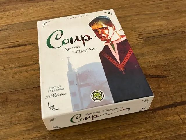 Coup Jogo de Cartas + Expansão A Reforma