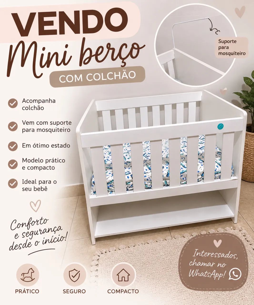 Mini berço
