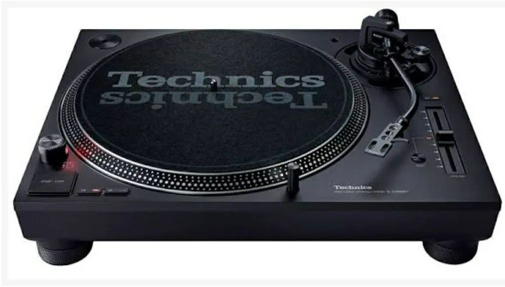 TOCA DISCO PROFISSIONAL PARA DJ TÉCHNICS SL 1200 MK7 BLACK