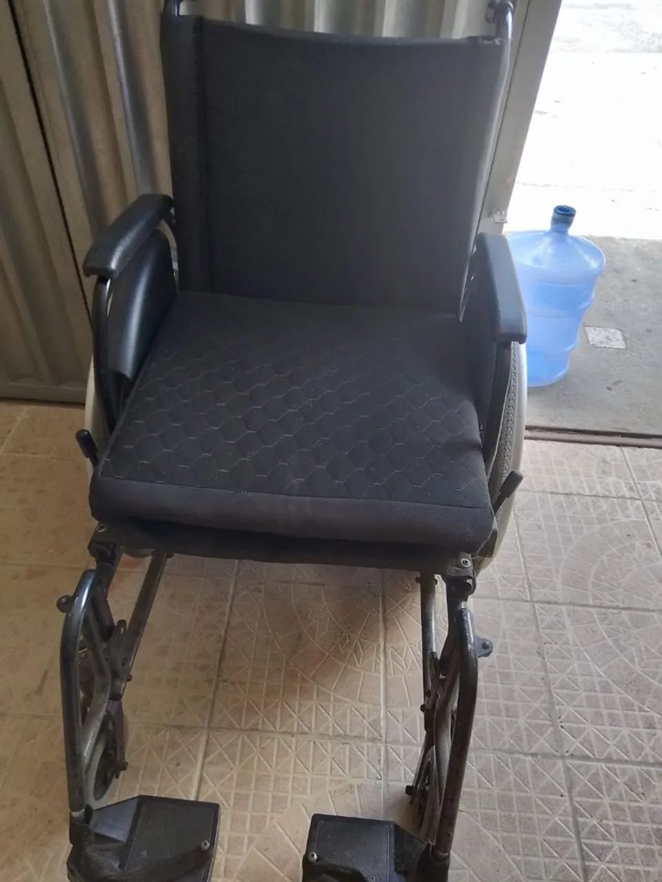 Cadeira de rodas e banho 