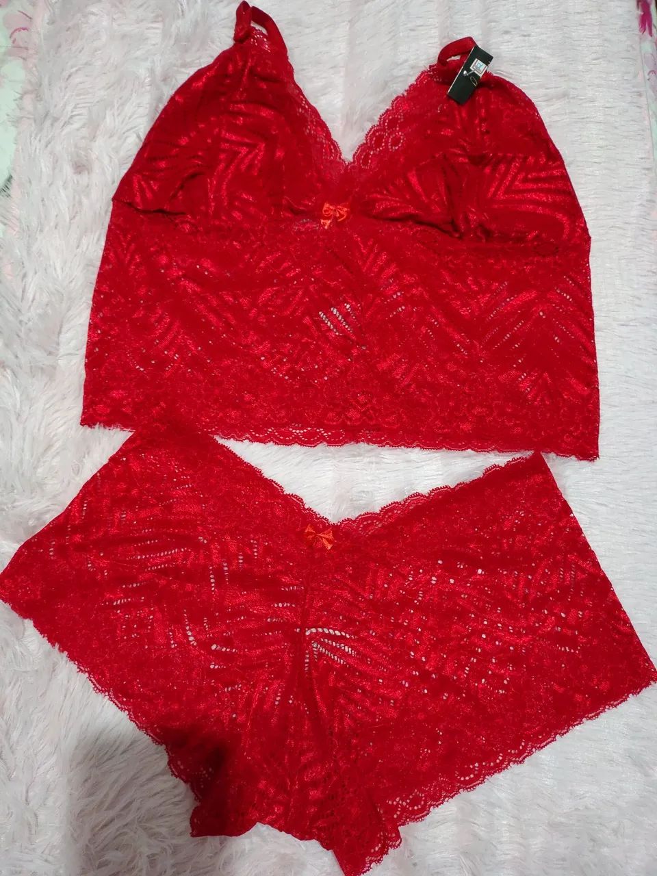 Conjunto lingerie Plus Size Tam 52