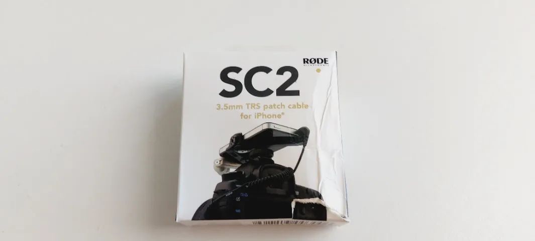 Cabo Rode Sc2  3.5mm Trs. Original Sem Uso