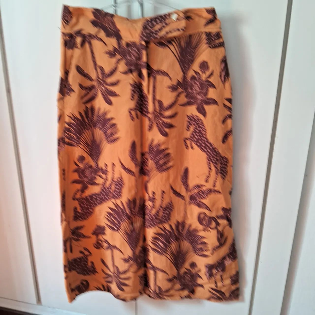 Conjunto saia de linho e blusa de tricot  - Foto 4