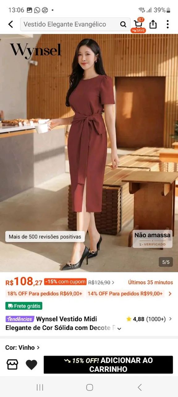 Vestido elegante  - Foto 2