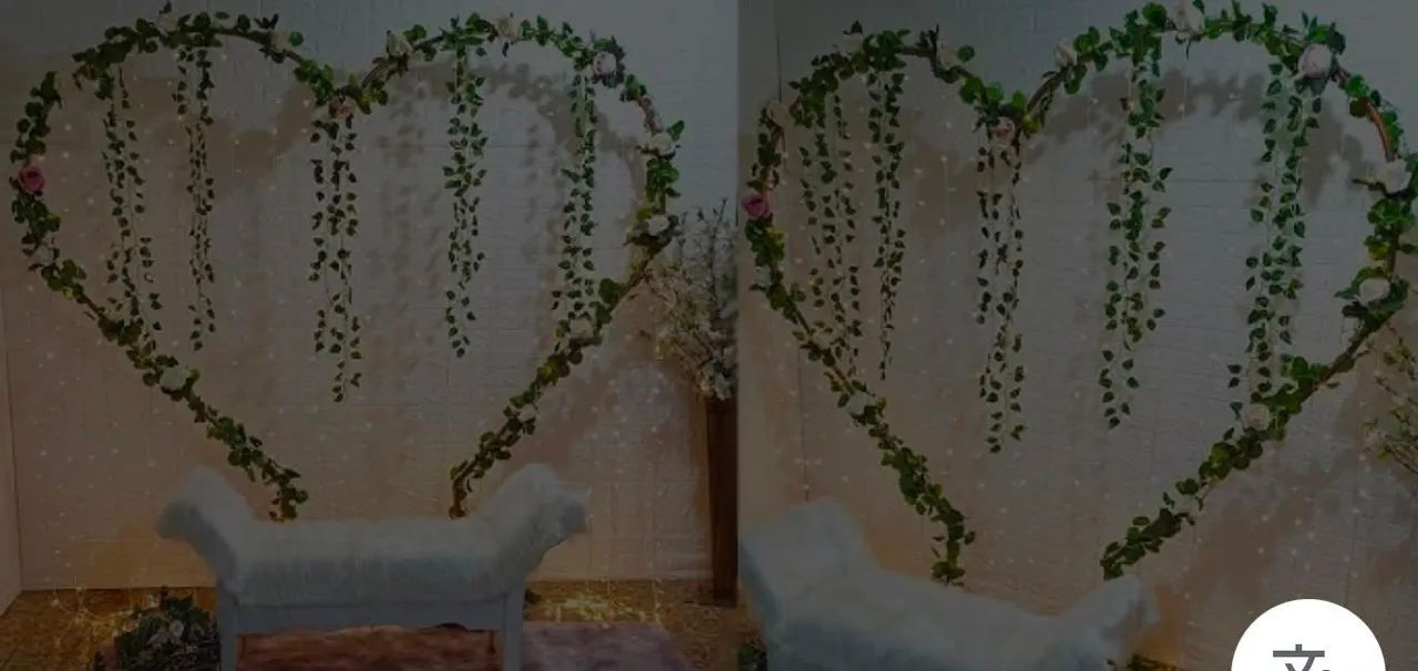 Arco decoração Coração  - Foto 2