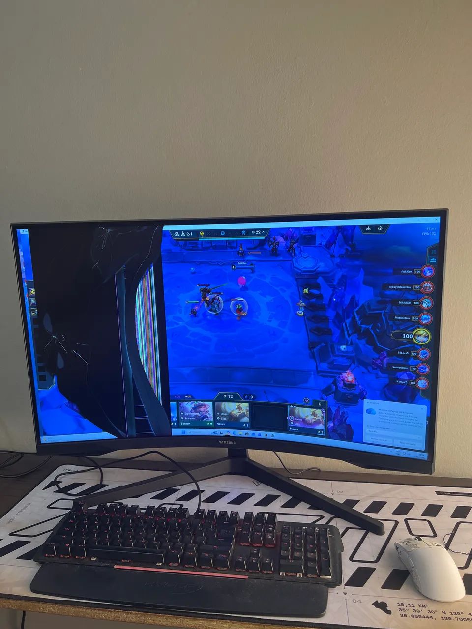 Monitor Samsung 32 polegadas 165Hz 2K 