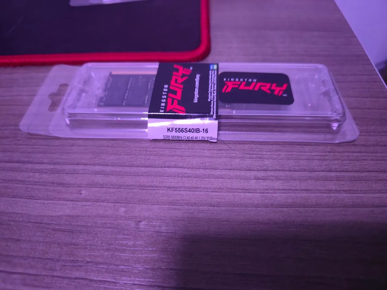 Memória RAM kingston fury impact 16GB ddr5 5600mhz notebook - Foto 4