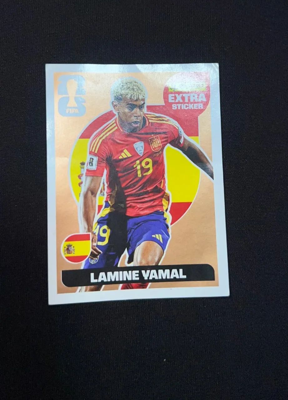 Figurinha Bronze Lamine Yamal