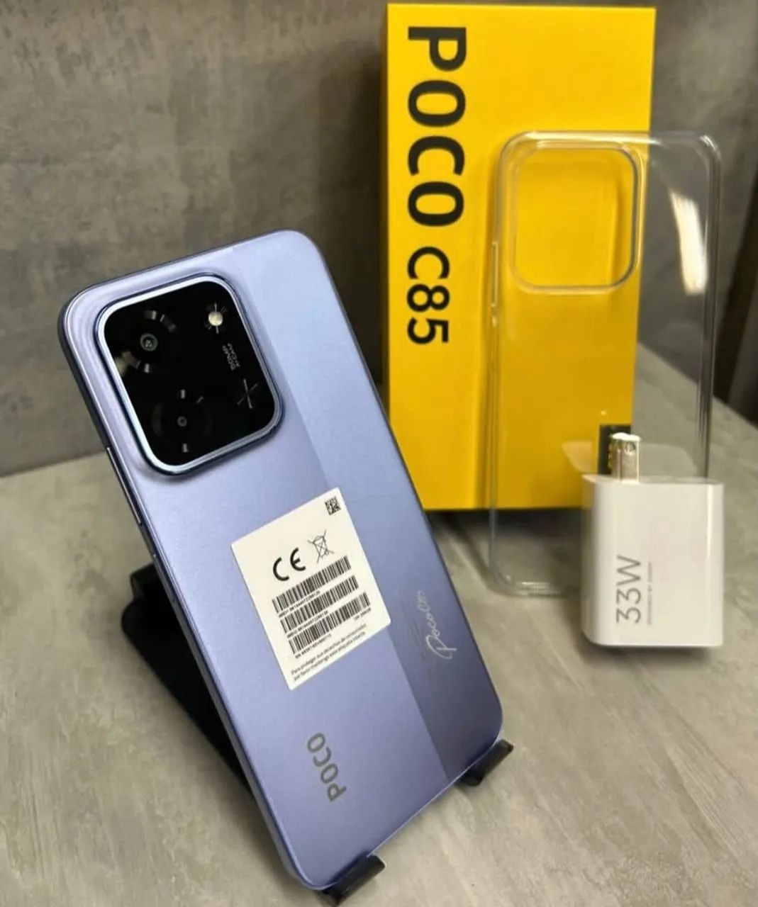 Poco c85 256GB 08GB RAM Verde Roxo Preto  - Foto 4