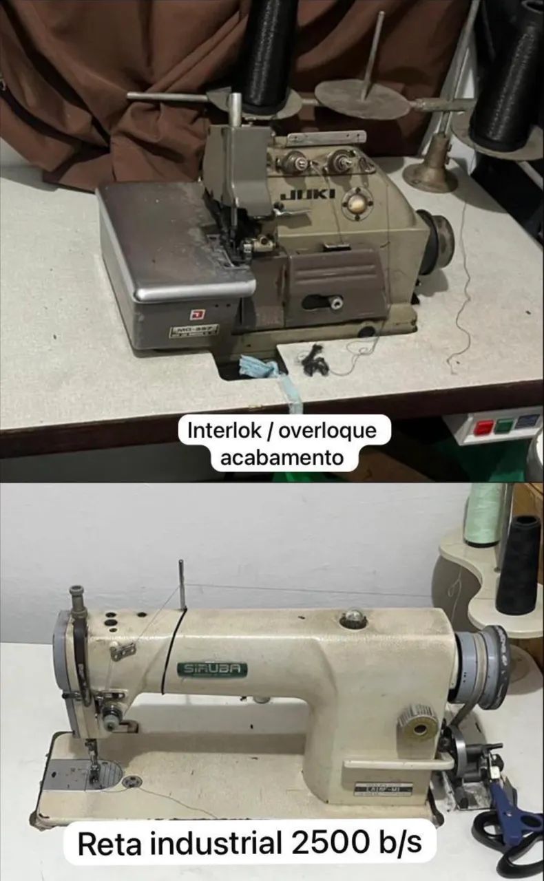 Máquina de costura reta e interlok industrial  - Foto 3