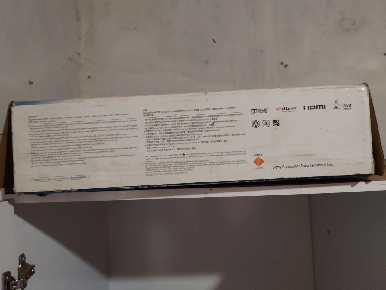 Caixa Ps4 Com Berço sem manuais - Foto 4