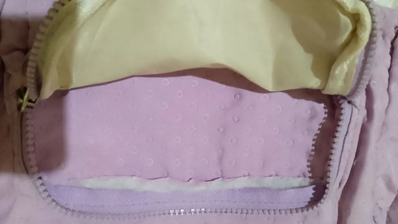 Mochila infantil lilás 