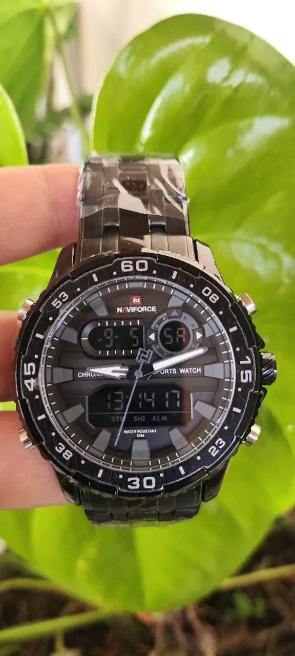 Relógio naviforce novo original 
