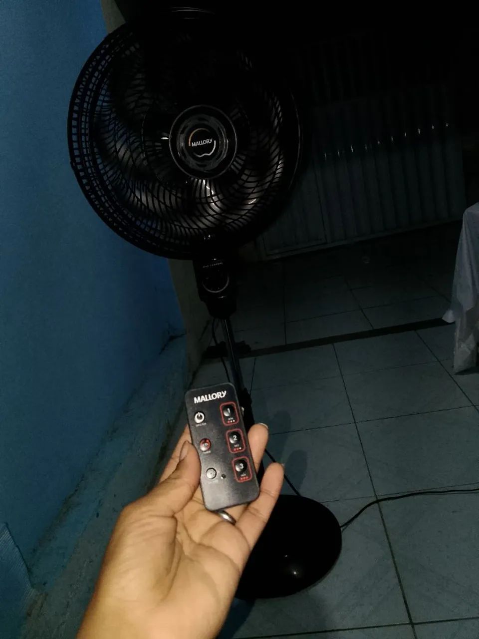 Ventilador com controle 