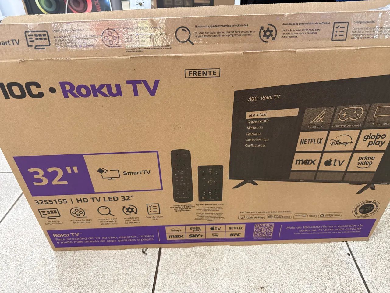Tv Smart Aoc Roku 32P  - Foto 3