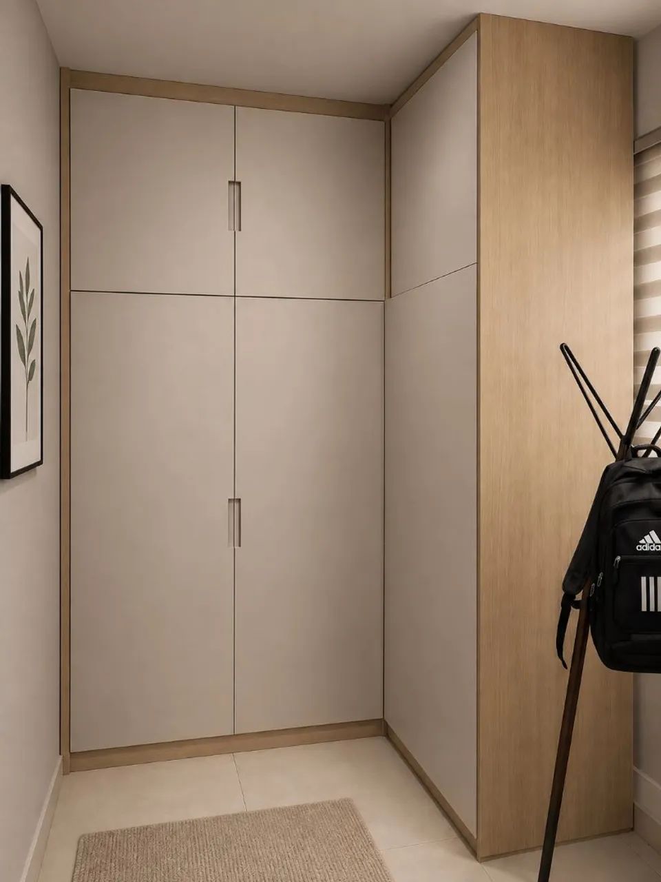Guarda roupa planejado MDF em L