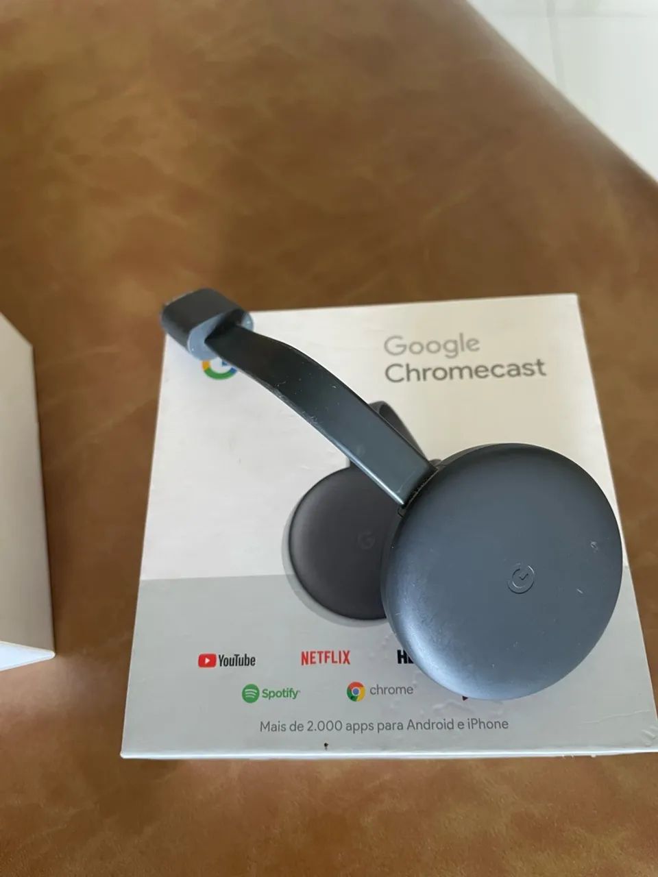 Google Chromecast 3ª Geração Original + Caixa